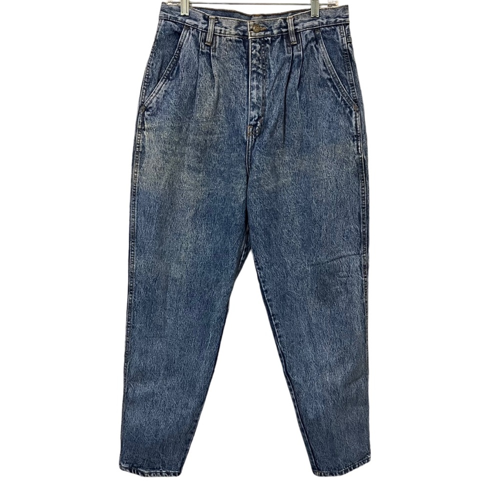 Vintage Bill Blass Pleated High Rise Jeans